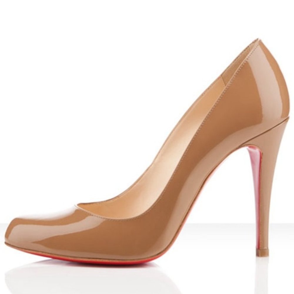 CHRISTIAN LOUBOUTIN Décolleté 868 Pump Patent Calf